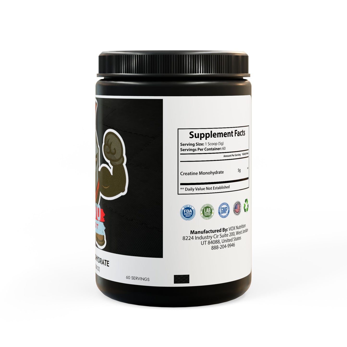 Creatine Monohydrate Supplement (300g, 10.58oz)